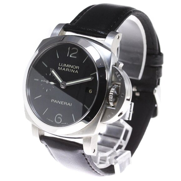 PANERAI Luminor Marina PAM00392 Date Small Second Automatic Men's Watch_837327 - Picture 1 of 6